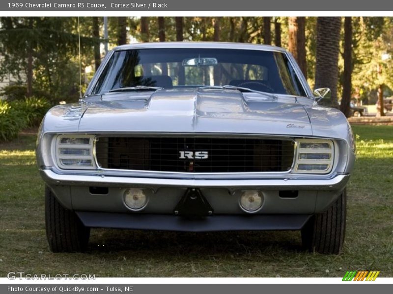Cortez Silver / Black 1969 Chevrolet Camaro RS Coupe