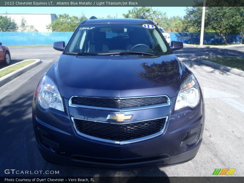 Atlantis Blue Metallic / Light Titanium/Jet Black 2013 Chevrolet Equinox LT