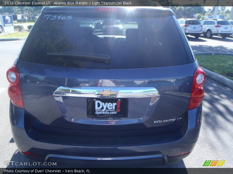 Atlantis Blue Metallic / Light Titanium/Jet Black 2013 Chevrolet Equinox LT