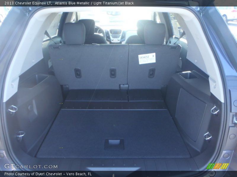 Atlantis Blue Metallic / Light Titanium/Jet Black 2013 Chevrolet Equinox LT