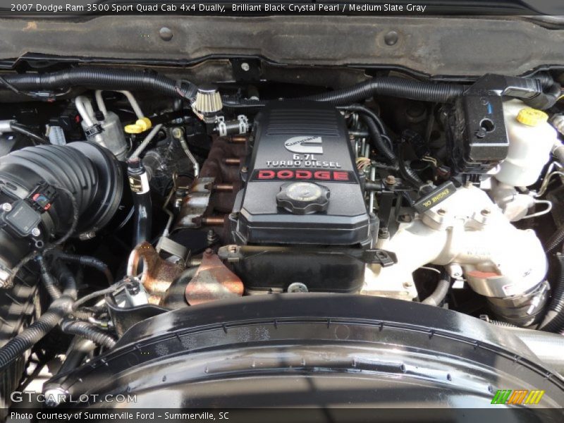  2007 Ram 3500 Sport Quad Cab 4x4 Dually Engine - 6.7 Liter OHV 24-Valve Turbo Diesel Inline 6 Cylinder