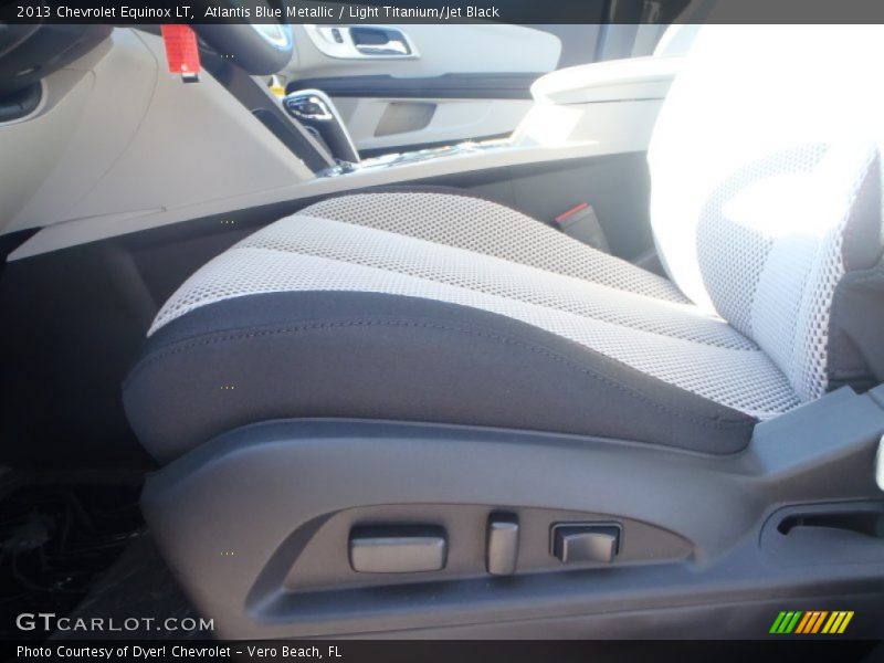 Atlantis Blue Metallic / Light Titanium/Jet Black 2013 Chevrolet Equinox LT