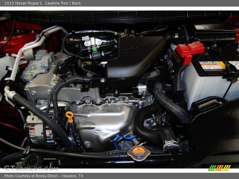 Cayenne Red / Black 2013 Nissan Rogue S