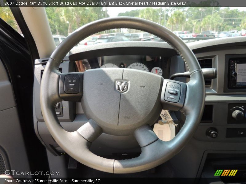  2007 Ram 3500 Sport Quad Cab 4x4 Dually Steering Wheel