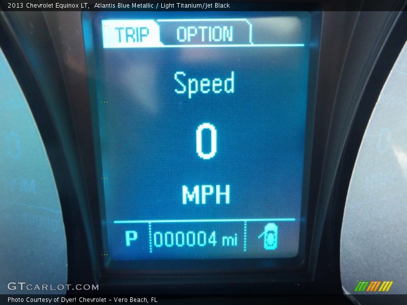 Atlantis Blue Metallic / Light Titanium/Jet Black 2013 Chevrolet Equinox LT