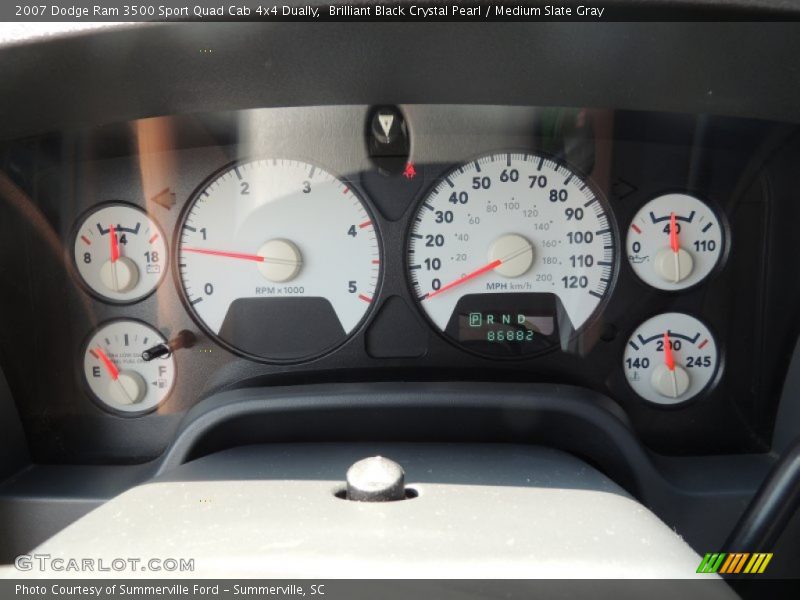  2007 Ram 3500 Sport Quad Cab 4x4 Dually Sport Quad Cab 4x4 Dually Gauges