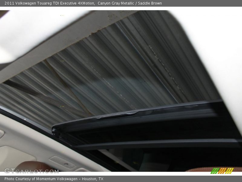 Canyon Gray Metallic / Saddle Brown 2011 Volkswagen Touareg TDI Executive 4XMotion