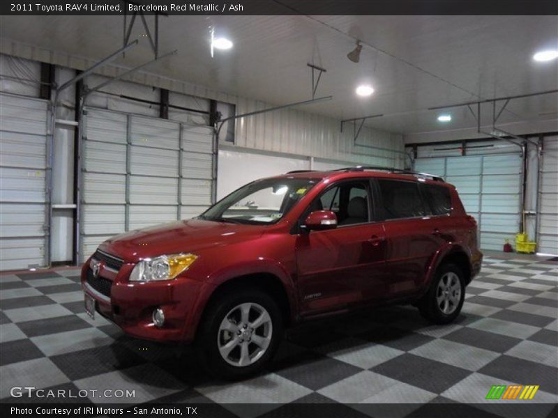 Barcelona Red Metallic / Ash 2011 Toyota RAV4 Limited
