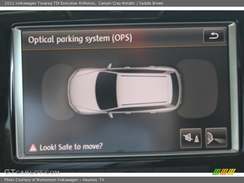 Canyon Gray Metallic / Saddle Brown 2011 Volkswagen Touareg TDI Executive 4XMotion