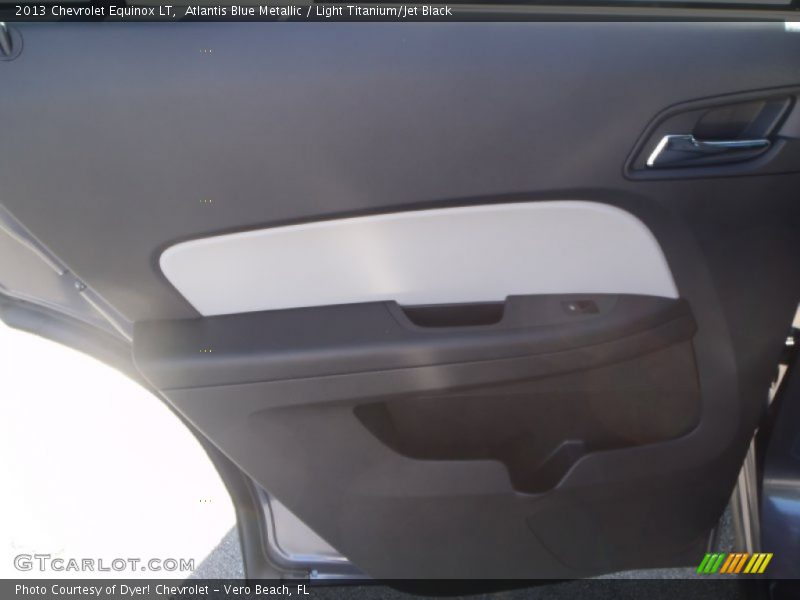 Atlantis Blue Metallic / Light Titanium/Jet Black 2013 Chevrolet Equinox LT