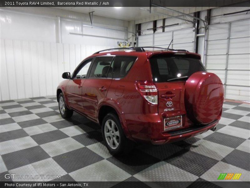 Barcelona Red Metallic / Ash 2011 Toyota RAV4 Limited