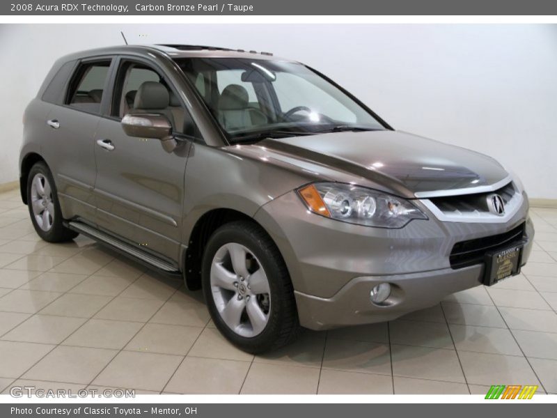 Carbon Bronze Pearl / Taupe 2008 Acura RDX Technology