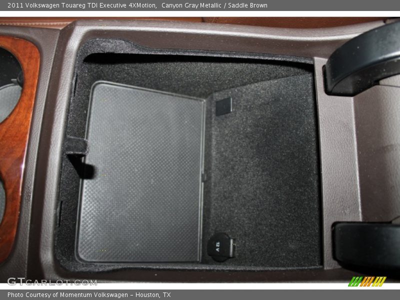 Canyon Gray Metallic / Saddle Brown 2011 Volkswagen Touareg TDI Executive 4XMotion