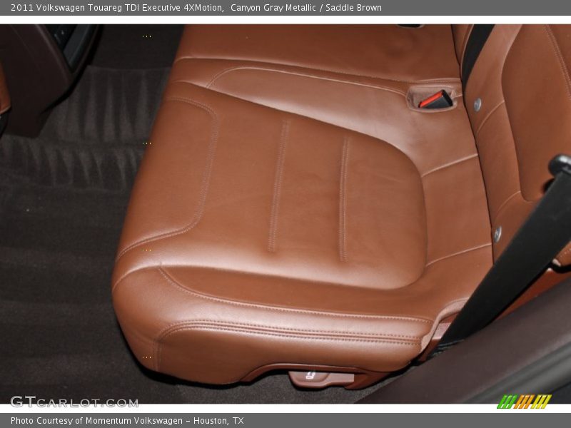 Canyon Gray Metallic / Saddle Brown 2011 Volkswagen Touareg TDI Executive 4XMotion