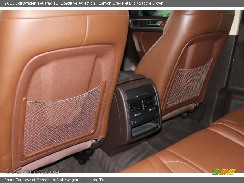 Canyon Gray Metallic / Saddle Brown 2011 Volkswagen Touareg TDI Executive 4XMotion