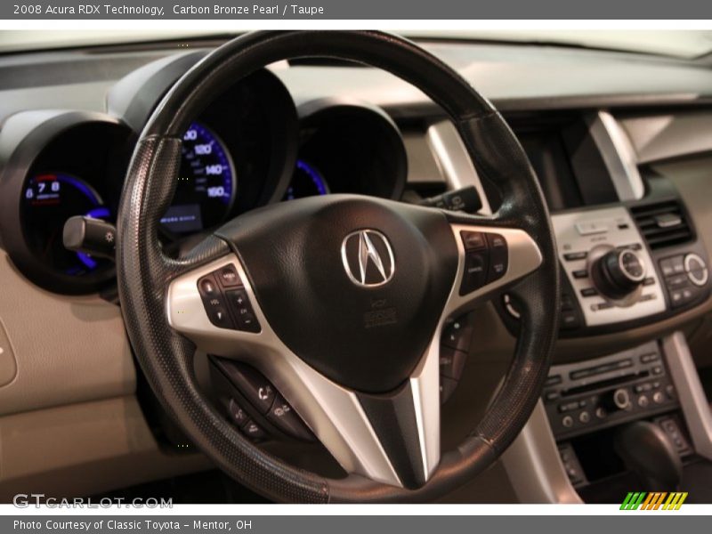 Carbon Bronze Pearl / Taupe 2008 Acura RDX Technology