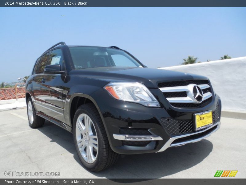 Black / Black 2014 Mercedes-Benz GLK 350