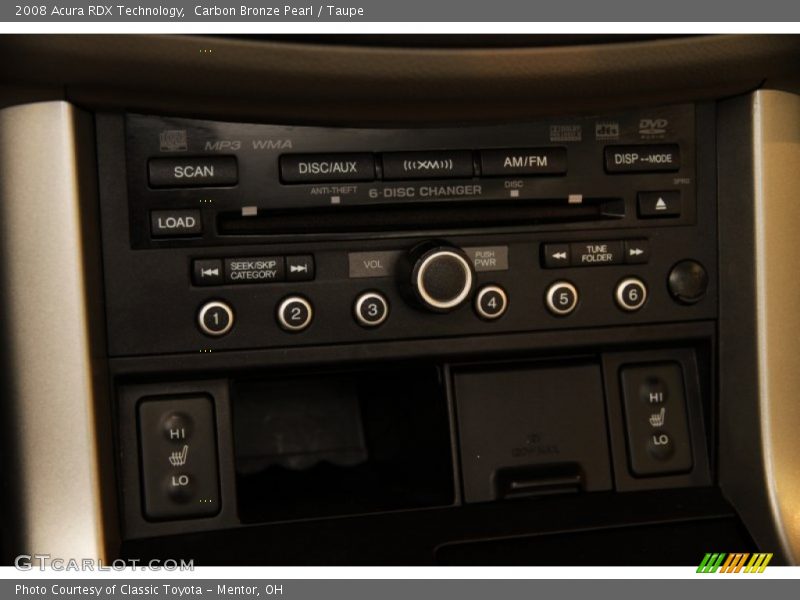 Carbon Bronze Pearl / Taupe 2008 Acura RDX Technology