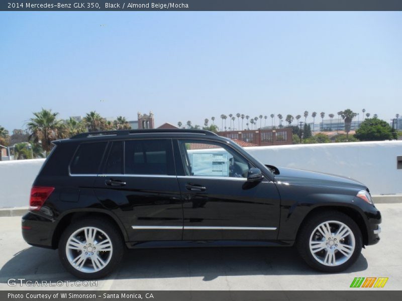 Black / Almond Beige/Mocha 2014 Mercedes-Benz GLK 350