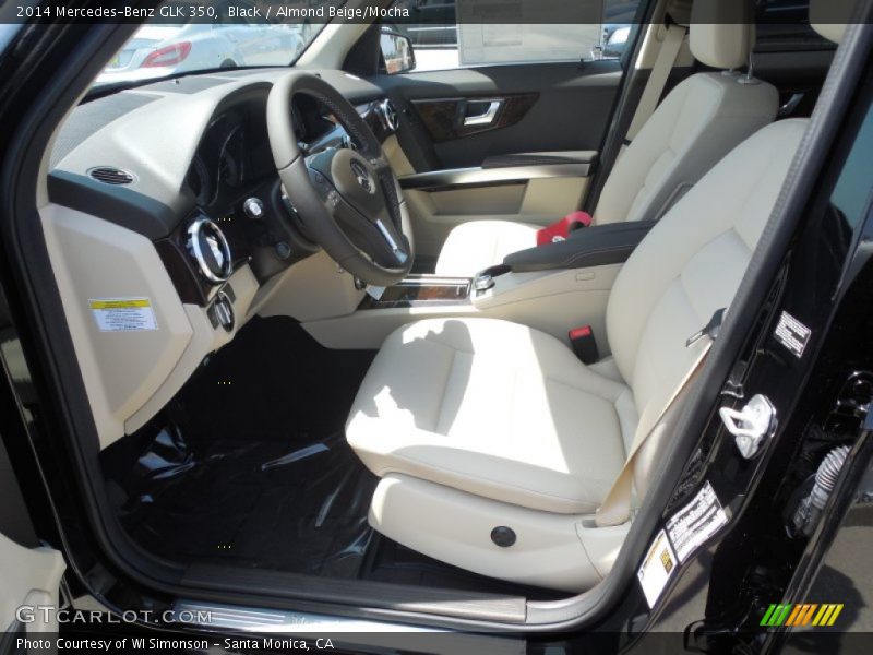 Black / Almond Beige/Mocha 2014 Mercedes-Benz GLK 350