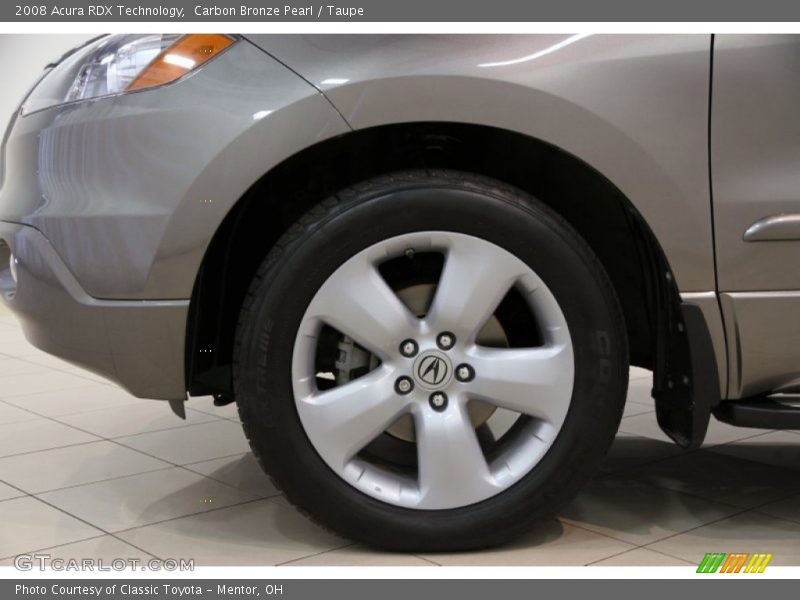Carbon Bronze Pearl / Taupe 2008 Acura RDX Technology