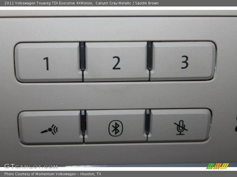 Canyon Gray Metallic / Saddle Brown 2011 Volkswagen Touareg TDI Executive 4XMotion