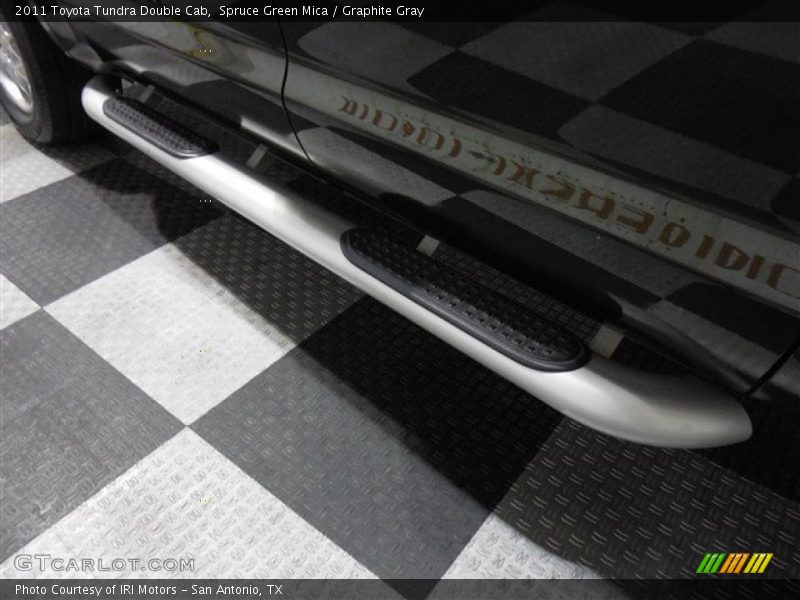 Spruce Green Mica / Graphite Gray 2011 Toyota Tundra Double Cab