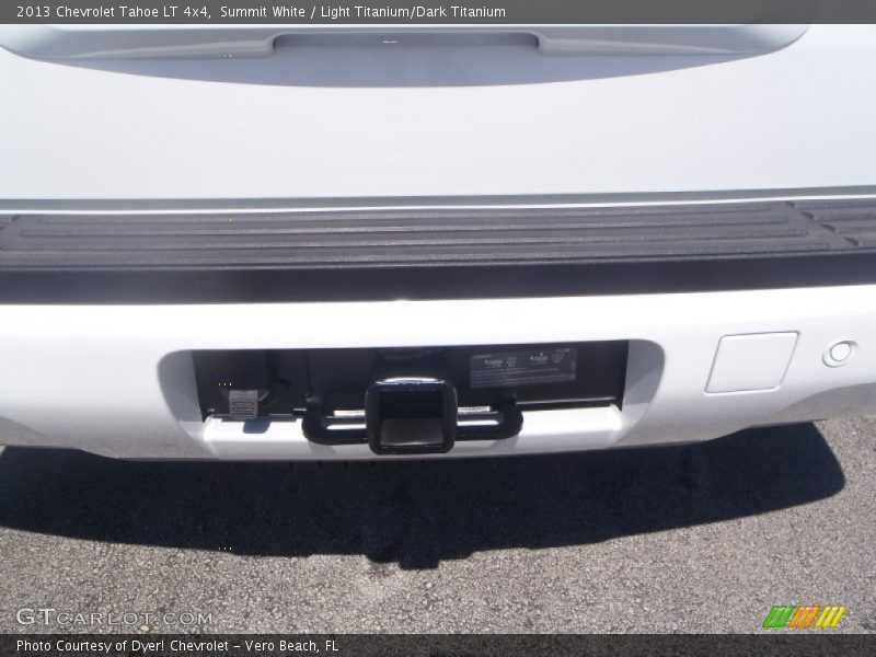Summit White / Light Titanium/Dark Titanium 2013 Chevrolet Tahoe LT 4x4