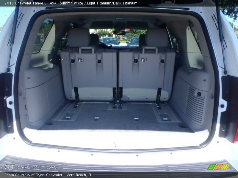 Summit White / Light Titanium/Dark Titanium 2013 Chevrolet Tahoe LT 4x4