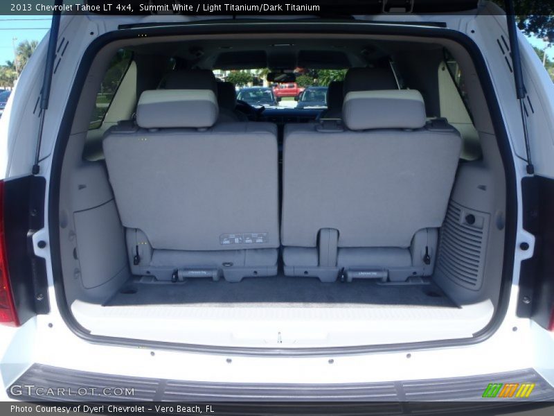 Summit White / Light Titanium/Dark Titanium 2013 Chevrolet Tahoe LT 4x4