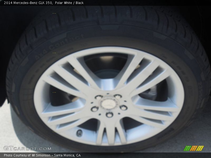 Polar White / Black 2014 Mercedes-Benz GLK 350