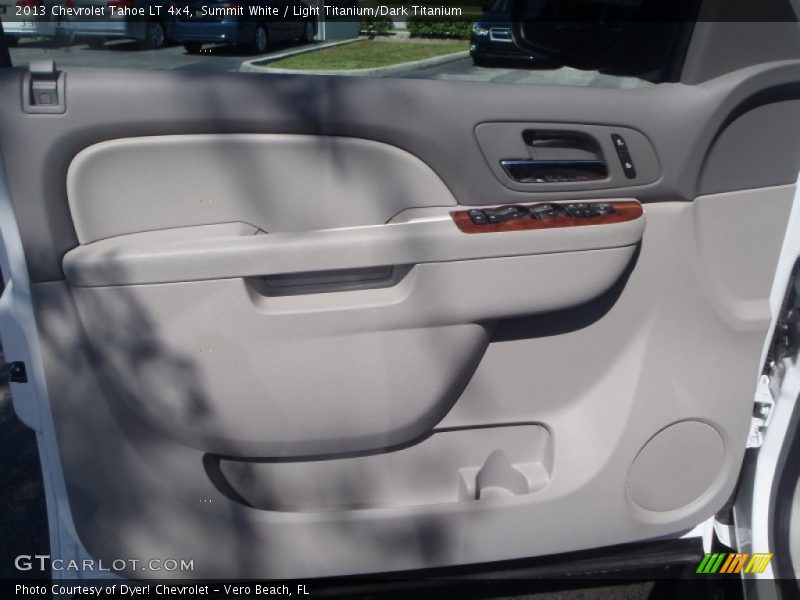Summit White / Light Titanium/Dark Titanium 2013 Chevrolet Tahoe LT 4x4