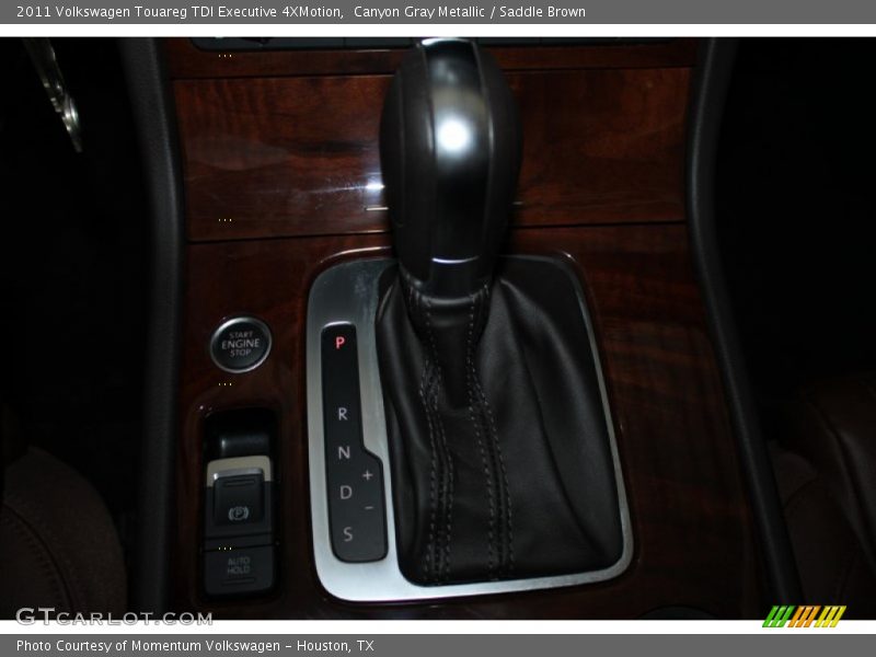Canyon Gray Metallic / Saddle Brown 2011 Volkswagen Touareg TDI Executive 4XMotion