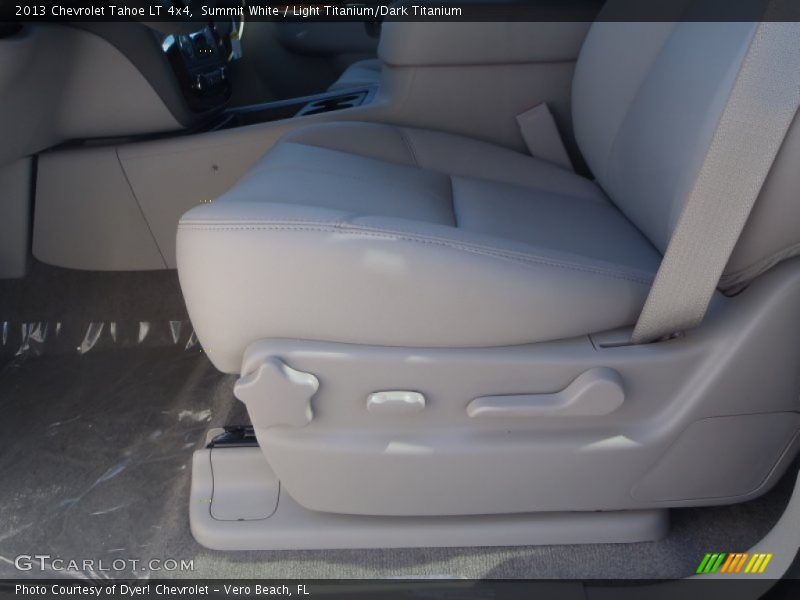 Summit White / Light Titanium/Dark Titanium 2013 Chevrolet Tahoe LT 4x4