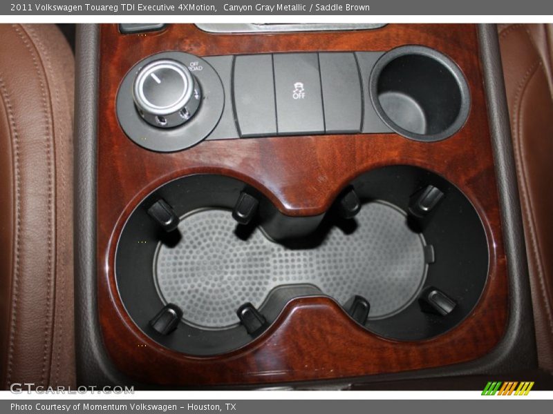 Canyon Gray Metallic / Saddle Brown 2011 Volkswagen Touareg TDI Executive 4XMotion