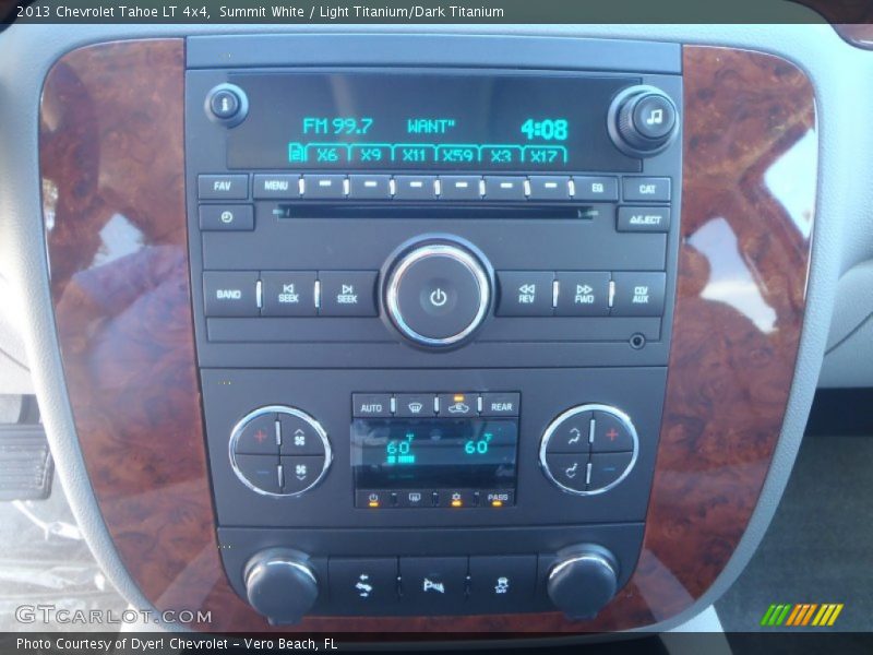 Summit White / Light Titanium/Dark Titanium 2013 Chevrolet Tahoe LT 4x4