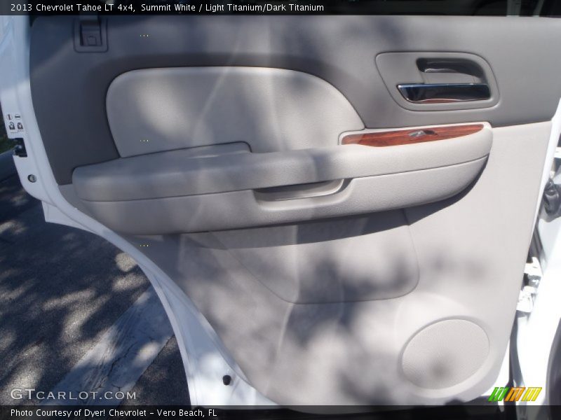 Summit White / Light Titanium/Dark Titanium 2013 Chevrolet Tahoe LT 4x4
