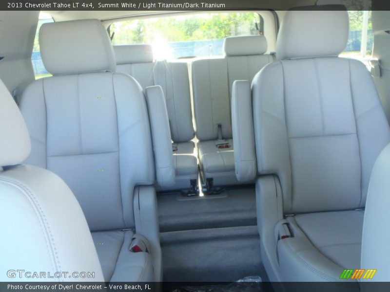 Summit White / Light Titanium/Dark Titanium 2013 Chevrolet Tahoe LT 4x4