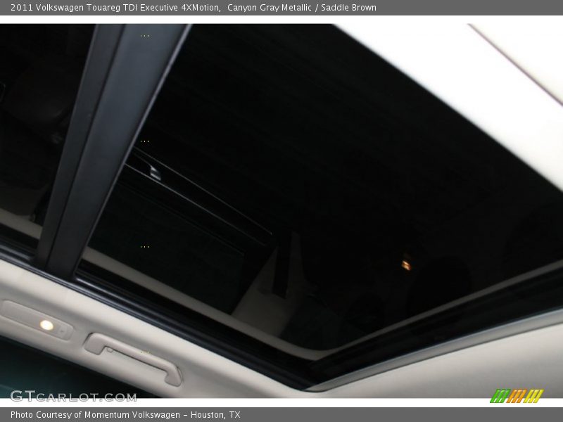 Canyon Gray Metallic / Saddle Brown 2011 Volkswagen Touareg TDI Executive 4XMotion