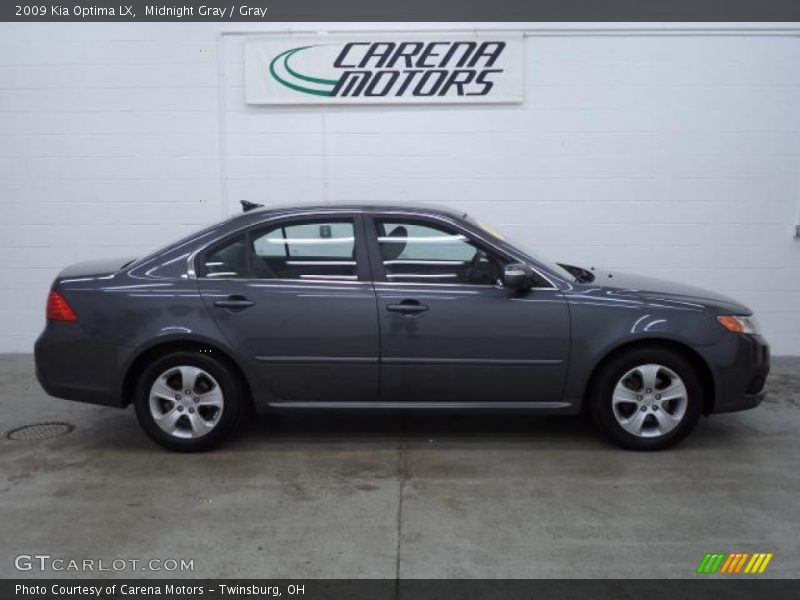 Midnight Gray / Gray 2009 Kia Optima LX