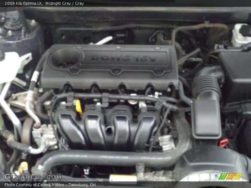 Midnight Gray / Gray 2009 Kia Optima LX
