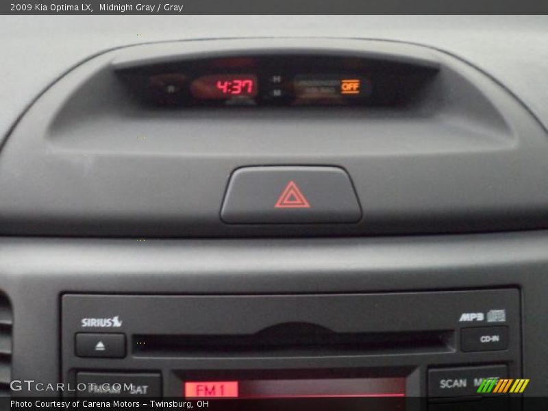 Midnight Gray / Gray 2009 Kia Optima LX