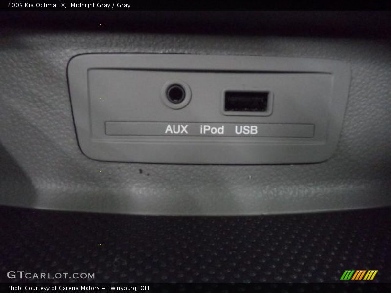 Midnight Gray / Gray 2009 Kia Optima LX