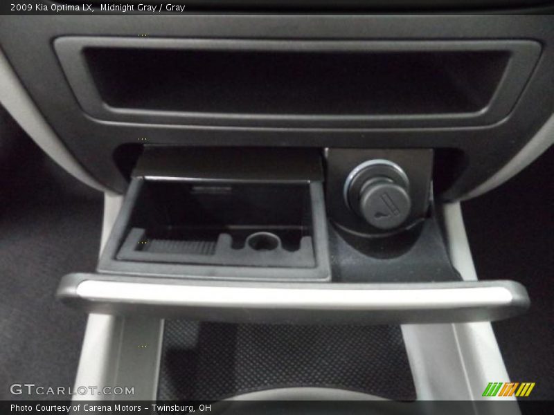 Midnight Gray / Gray 2009 Kia Optima LX