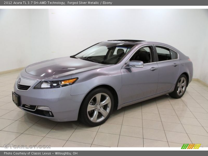 Forged Silver Metallic / Ebony 2012 Acura TL 3.7 SH-AWD Technology