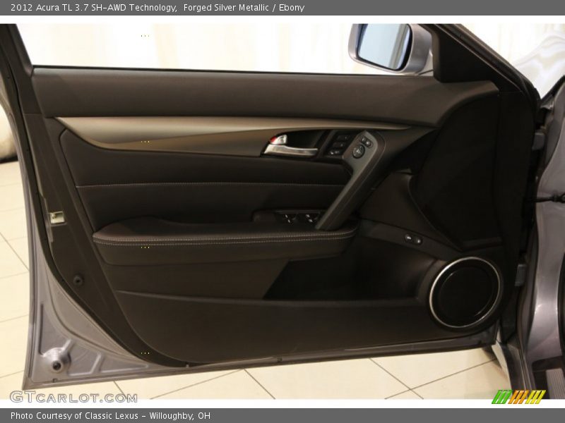 Forged Silver Metallic / Ebony 2012 Acura TL 3.7 SH-AWD Technology