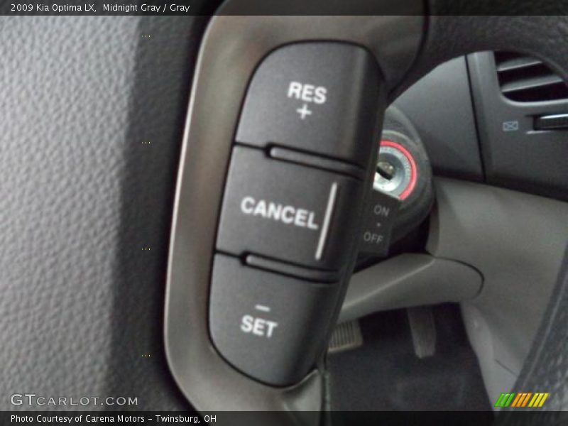 Midnight Gray / Gray 2009 Kia Optima LX