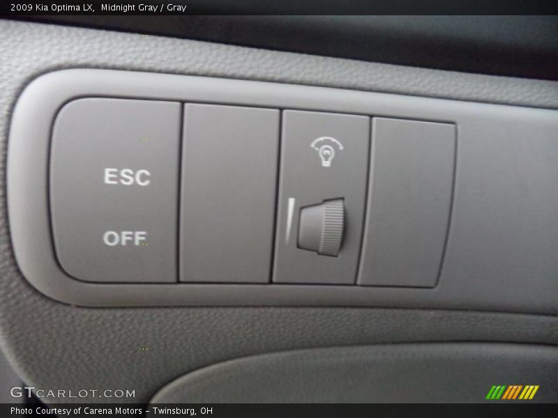 Midnight Gray / Gray 2009 Kia Optima LX