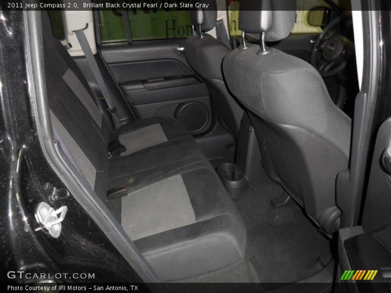 Brilliant Black Crystal Pearl / Dark Slate Gray 2011 Jeep Compass 2.0