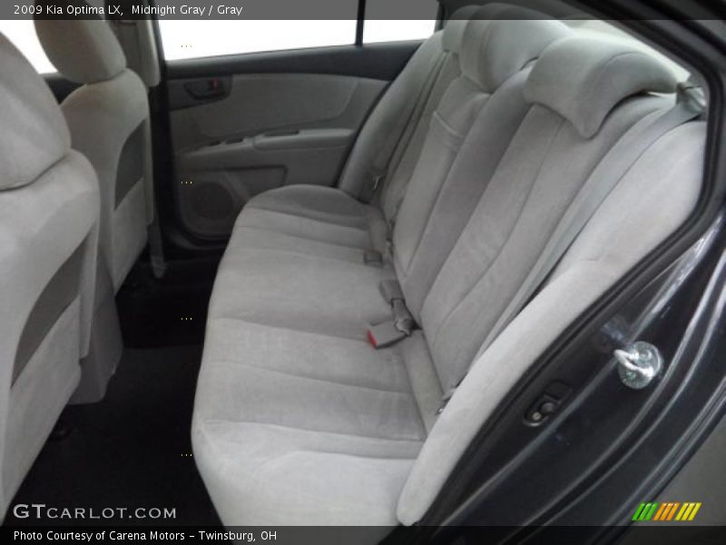 Midnight Gray / Gray 2009 Kia Optima LX